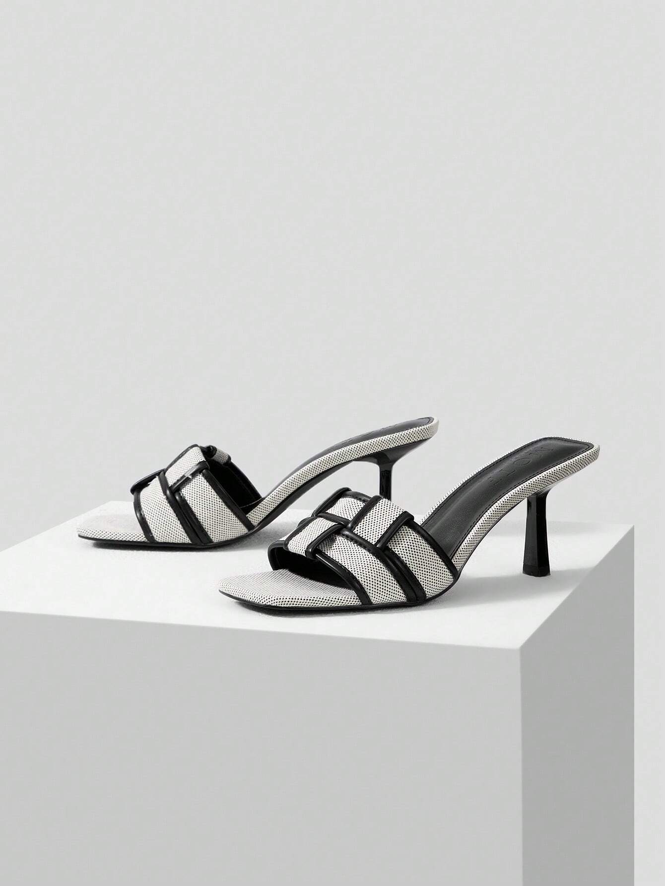 MOTF PREMIUM BRAIDED HEELED MULE SANDALS MOTF PREMIUM BRAIDED HEELED MULE SANDALS