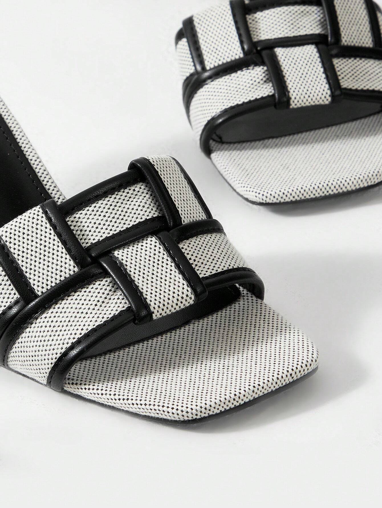 MOTF PREMIUM BRAIDED HEELED MULE SANDALS MOTF PREMIUM BRAIDED HEELED MULE SANDALS