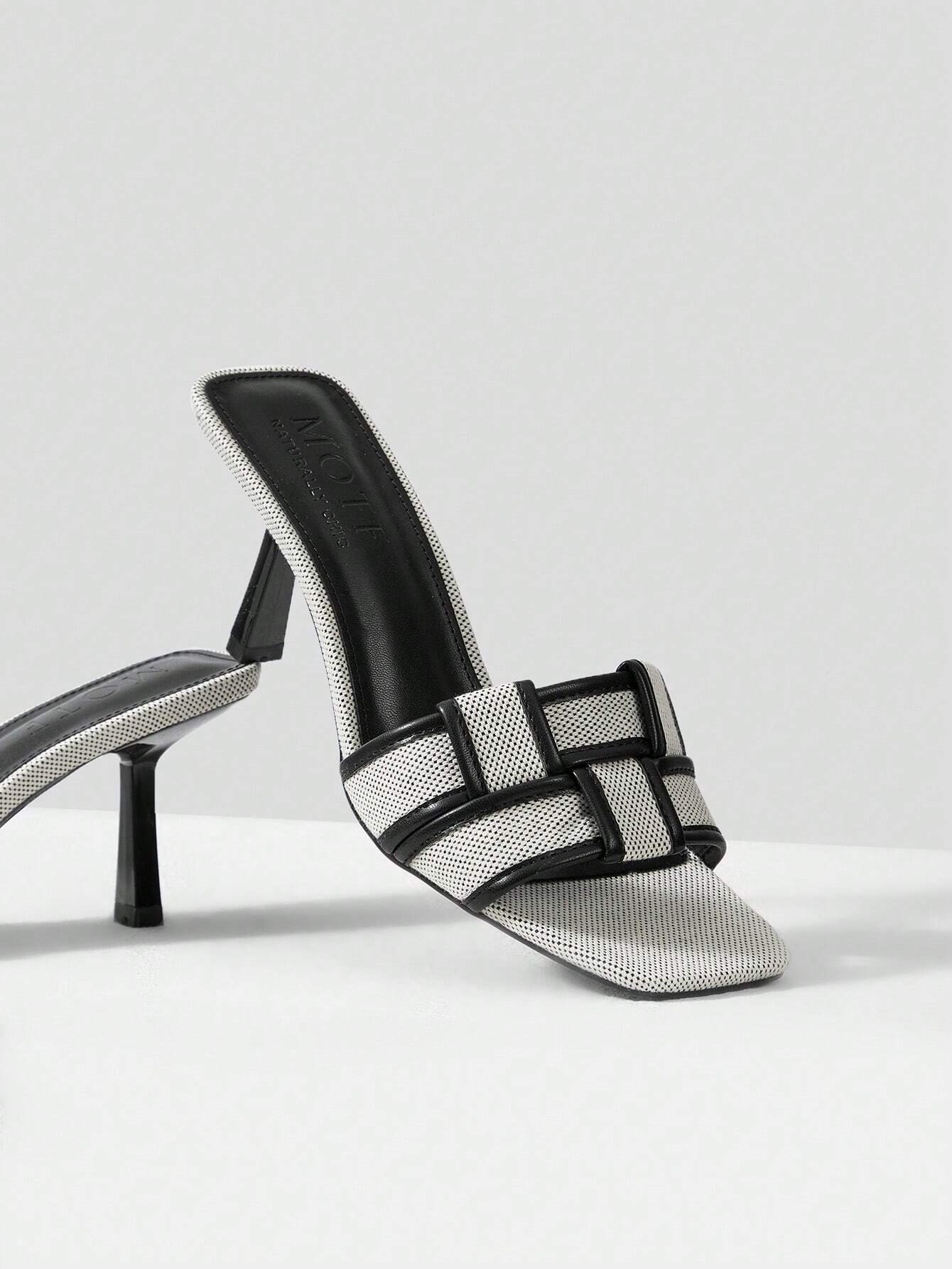 MOTF PREMIUM BRAIDED HEELED MULE SANDALS MOTF PREMIUM BRAIDED HEELED MULE SANDALS