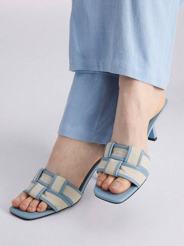 MOTF PREMIUM BRAIDED HEELED MULE SANDALS MOTF PREMIUM BRAIDED HEELED MULE SANDALS