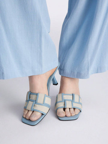 MOTF PREMIUM BRAIDED HEELED MULE SANDALS MOTF PREMIUM BRAIDED HEELED MULE SANDALS