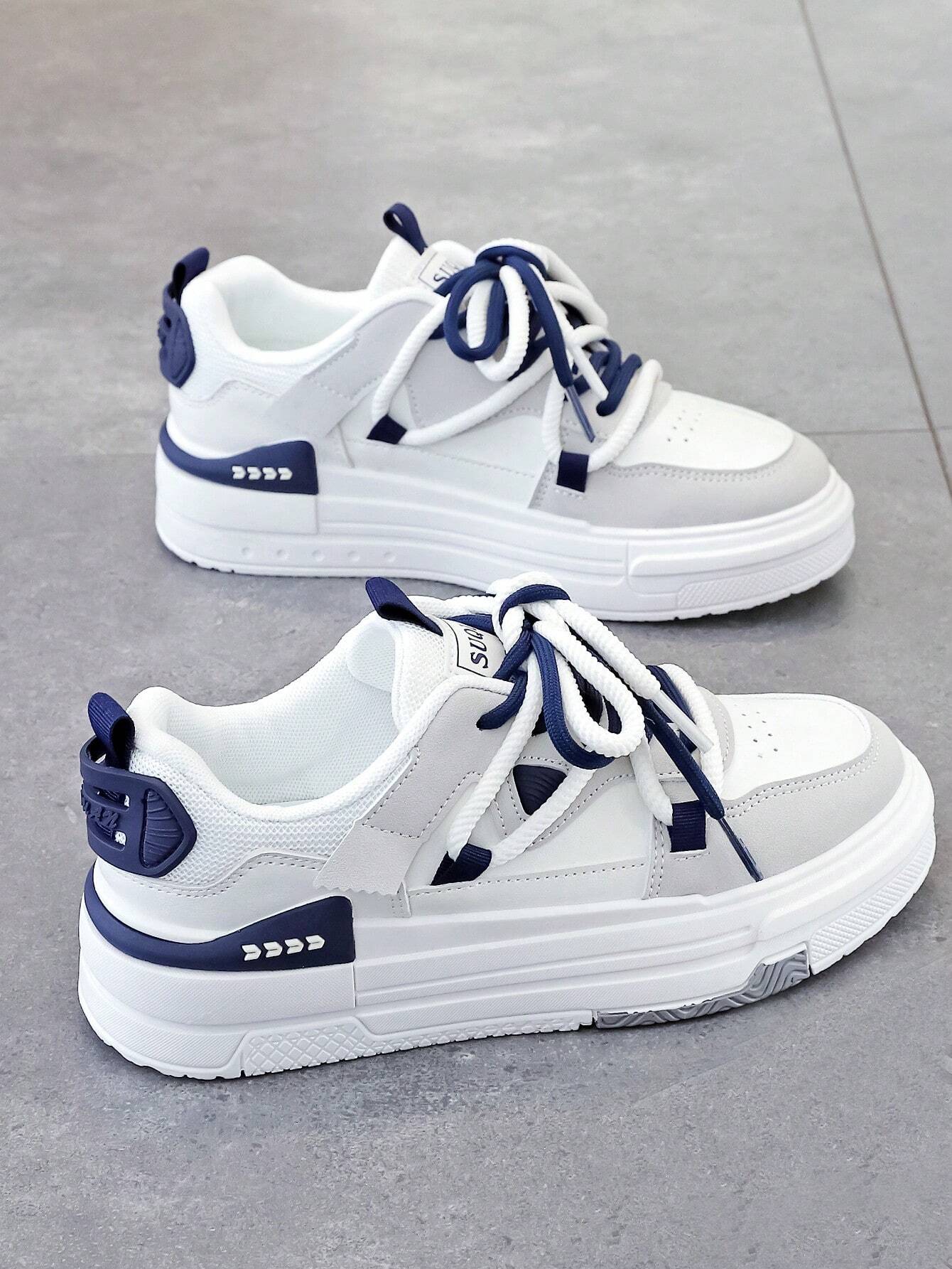 1 Pair Women's Fashionable Casual Lightweight Sneakers, Versatile Student Wear 1 Pair Women's Fashionable Casual Lightweight Sneakers, Versatile Student Wear