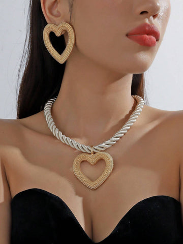 1 set of 3 pieces simple fashion starfish pendant necklace marine style exaggerated earrings 1 set of 3 pieces simple fashion starfish pendant necklace marine style exaggerated earrings