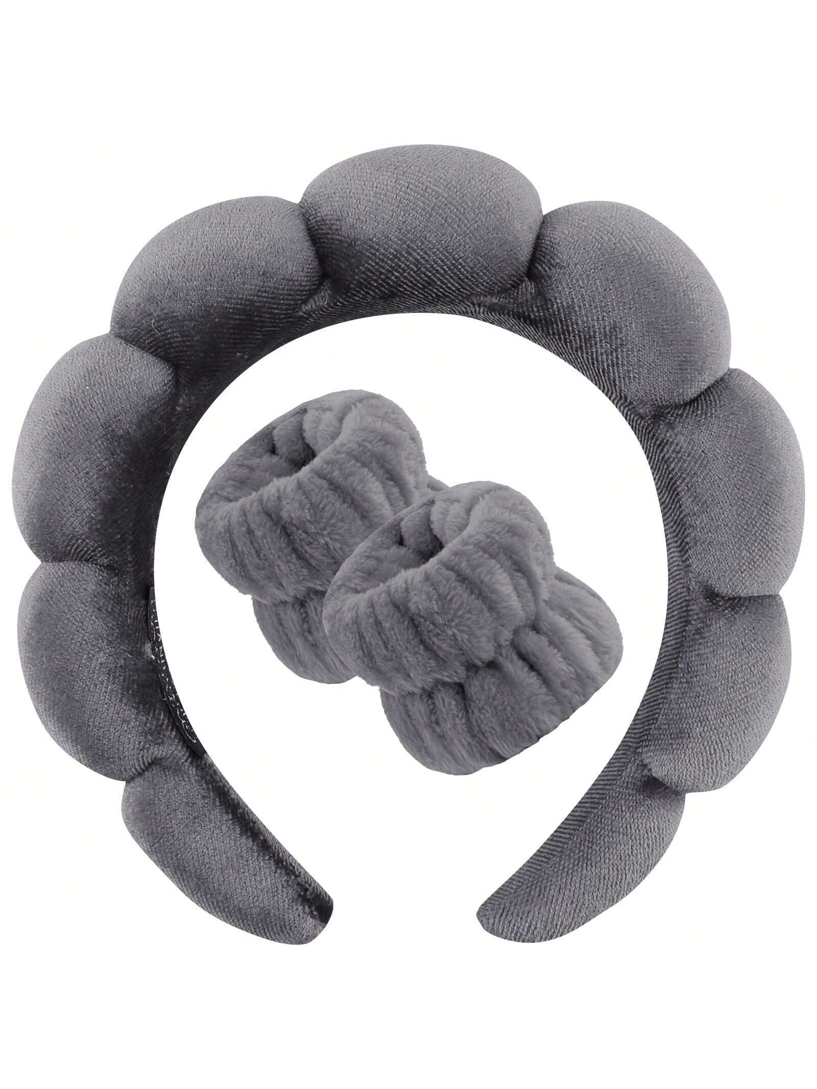 1 Face Washing Headband/2 Face Washing Wrist Straps/3 Set Of Hydrotherapy Headbands, Makeup Headbands 1 Face Washing Headband/2 Face Washing Wrist Straps/3 Set Of Hydrotherapy Headbands, Makeup Headbands