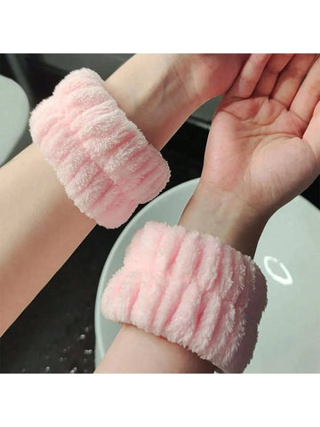 1 Face Washing Headband/2 Face Washing Wrist Straps/3 Set Of Hydrotherapy Headbands, Makeup Headbands 1 Face Washing Headband/2 Face Washing Wrist Straps/3 Set Of Hydrotherapy Headbands, Makeup Headbands