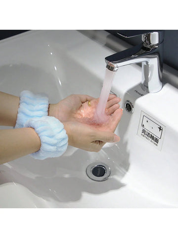 1 Face Washing Headband/2 Face Washing Wrist Straps/3 Set Of Hydrotherapy Headbands, Makeup Headbands 1 Face Washing Headband/2 Face Washing Wrist Straps/3 Set Of Hydrotherapy Headbands, Makeup Headbands