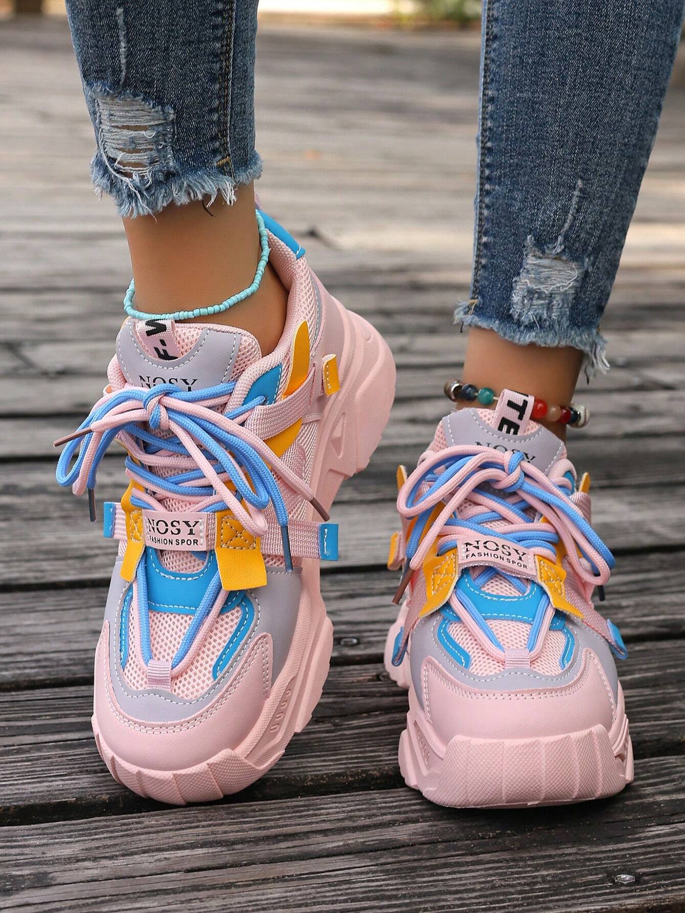 1 Pair Girls Outdoor Casual Comfortable Sports Shoes 1 Pair Girls Outdoor Casual Comfortable Sports Shoes