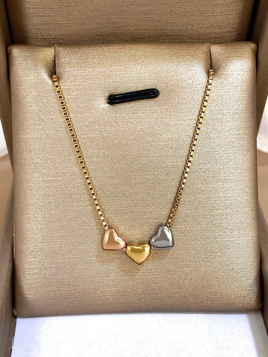 1 Pc Dainty Heart Necklace