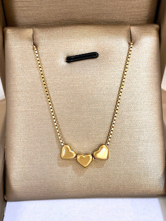 1 Pc Dainty Heart Necklace