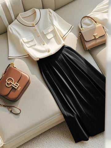 GlowEve Women Two Pieces Outfits For Daily Wear GlowEve Women Two Pieces Outfits For Daily Wear