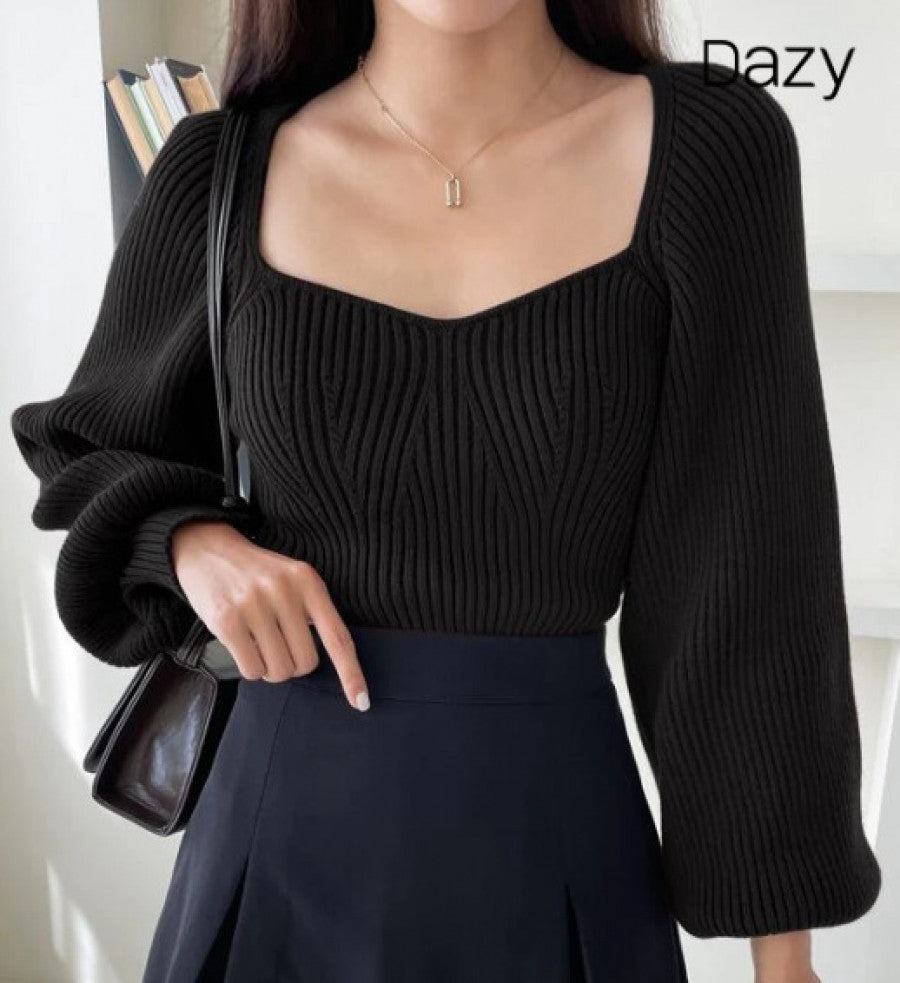 SHEIN EZwear Star Pattern Colorblock Drop Shoulder Sweater