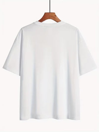 Print Crew Neck Short Sleeve Tee