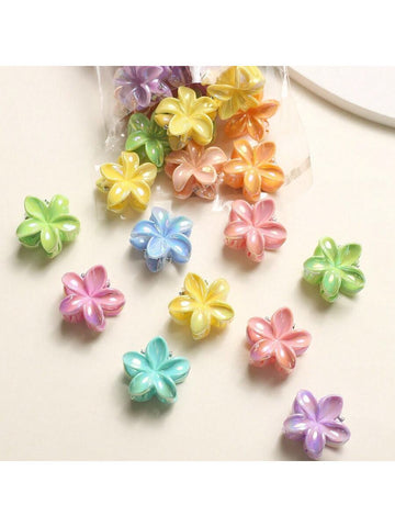 Mini Floral Hair Clips