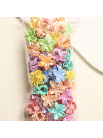 Mini Floral Hair Clips