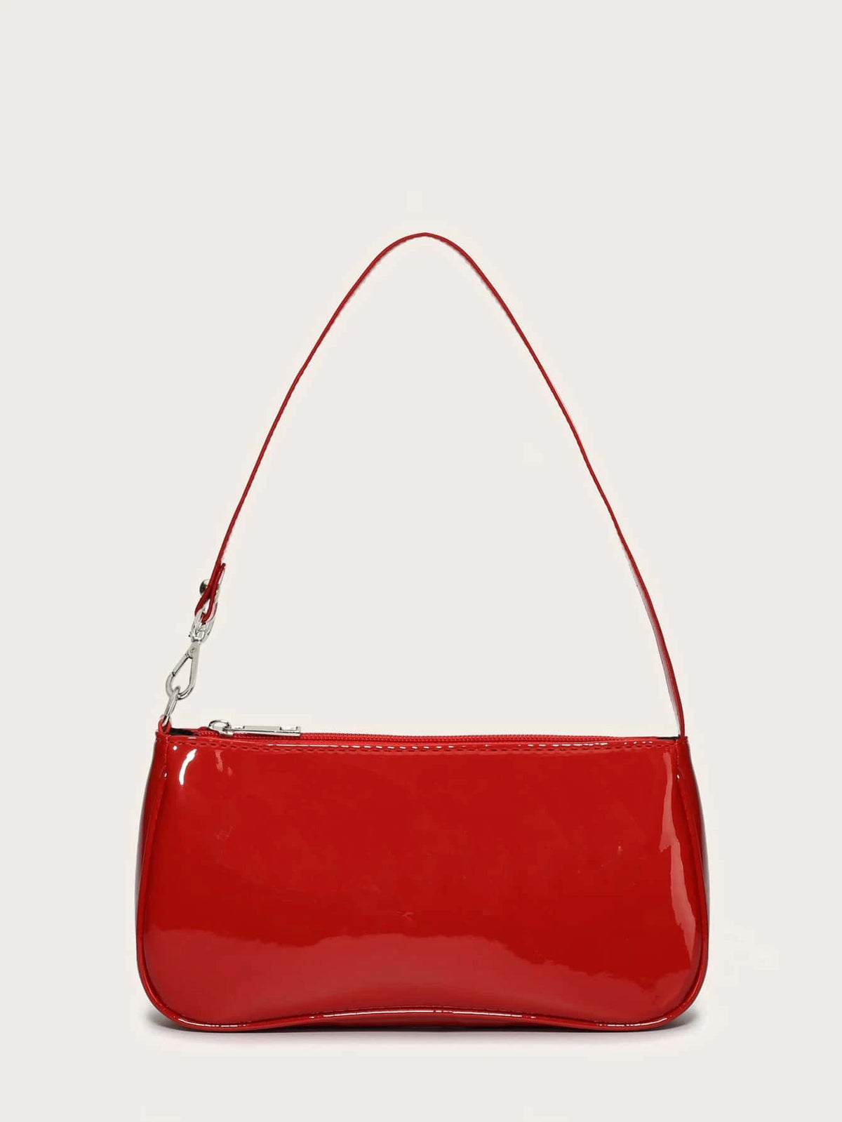 Artificial Patent Leather Bag For Teen Girls