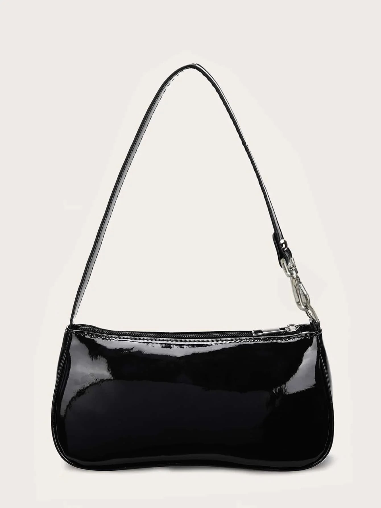Artificial Patent Leather Bag For Teen Girls
