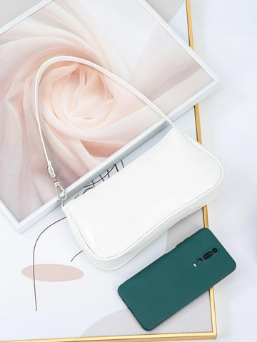 Artificial Patent Leather Bag For Teen Girls