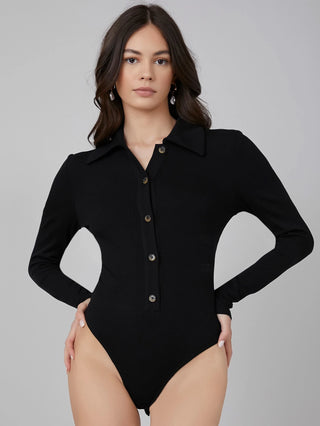 MOTF PREMIUM VISCOSE RIBBED SLIM BODYSUIT