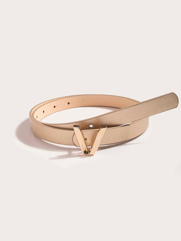 Letter Buckle Belt