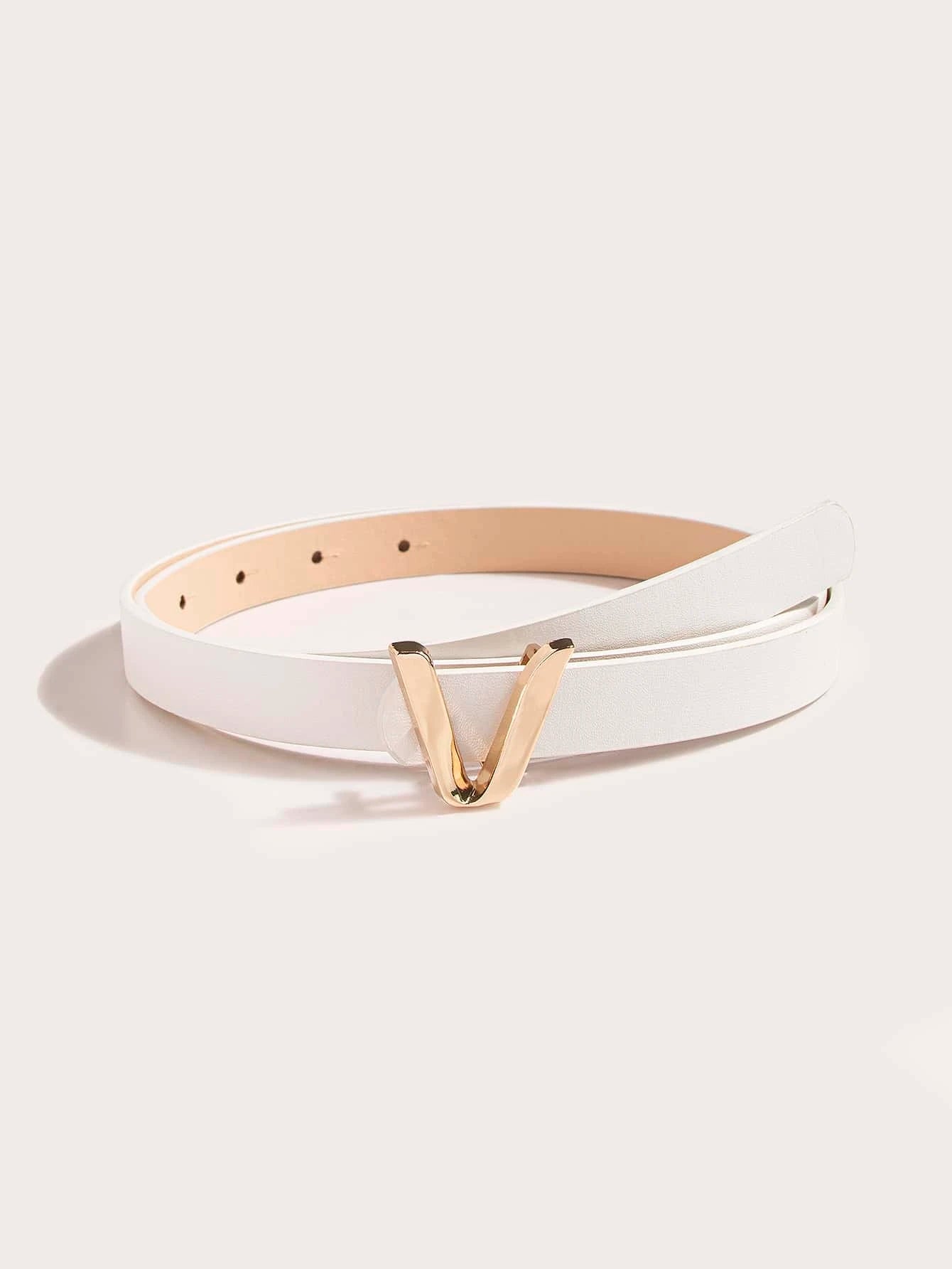 Letter Buckle Belt