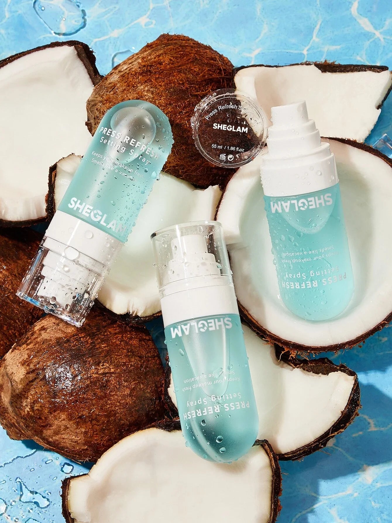 SHEGLAM Lock'd In Setting Spray Mattifying Effect Quick-Drying Long Lasting Makeup Locking Spray Oil-Control