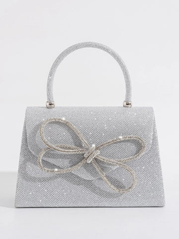 Vincy Glitter Handbag Glamorous, Elegant, Exquisite, Quiet Luxury Sequin, Stylish, Luxury, Shiny Glamorous Square Bag