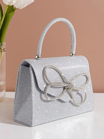 Vincy Glitter Handbag Glamorous, Elegant, Exquisite, Quiet Luxury Sequin, Stylish, Luxury, Shiny Glamorous Square Bag