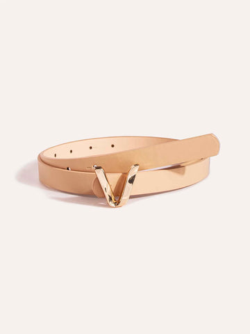 Letter Buckle Belt