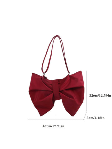 Bow Tie Shape Large Capacity Novelty Bag