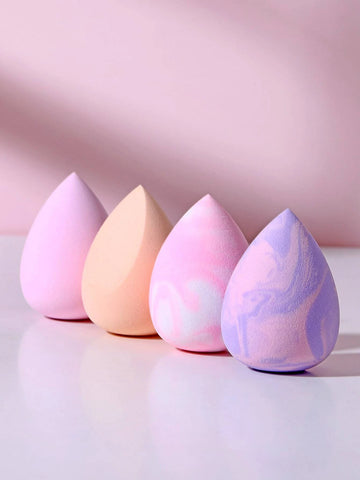 Makeup Sponge,4PCS Makeup Sponge set face sponge Beauty Sponges Egg Shaped Makeup Blender