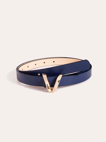 Letter Buckle Belt