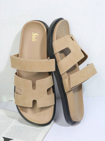 SHUZIA Open Toe Slip-On Sliders