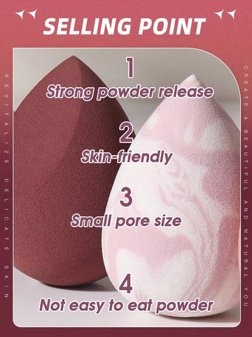 Makeup Sponge,4PCS Makeup Sponge set face sponge Beauty Sponges Egg Shaped Makeup Blender