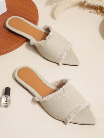 Women's Pointed Toe Slippers