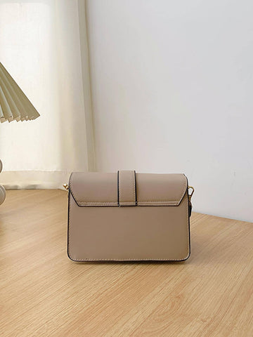 Lightweight,Business Casual Mini Flap Crossbody Bag