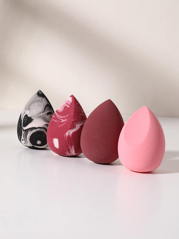 Makeup Sponge,4PCS Makeup Sponge set face sponge Beauty Sponges Egg Shaped Makeup Blender