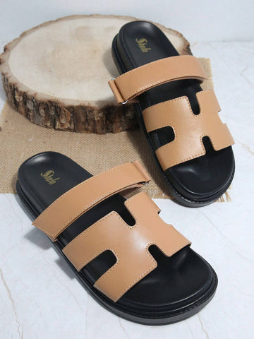 SHUZIA Open Toe Slip-On Sliders