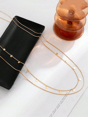 1pc Fashion Iron Minimalist Waist Chain For Women For Daily Decoration