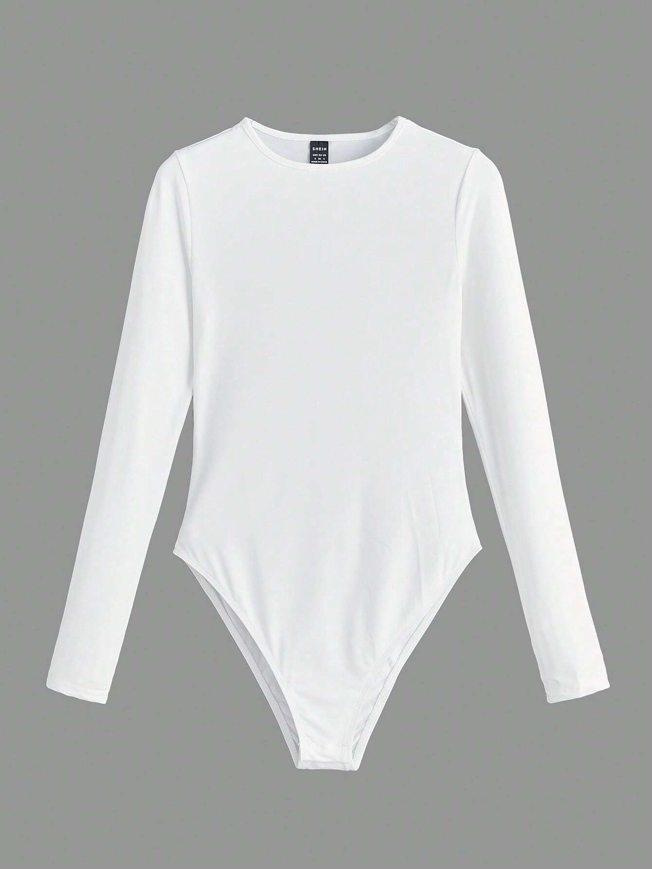 BASICS Solid Slim Fit Tee Bodysuit
