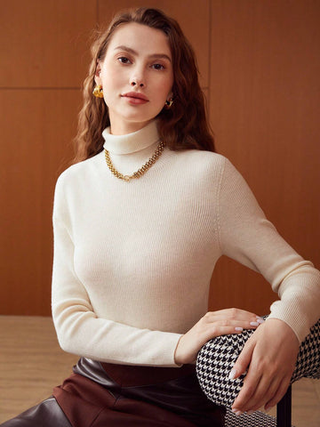 MOTF PREMIUM 100% PURE WOOL TURTLENECK SWEATER