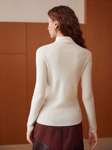 MOTF PREMIUM 100% PURE WOOL TURTLENECK SWEATER