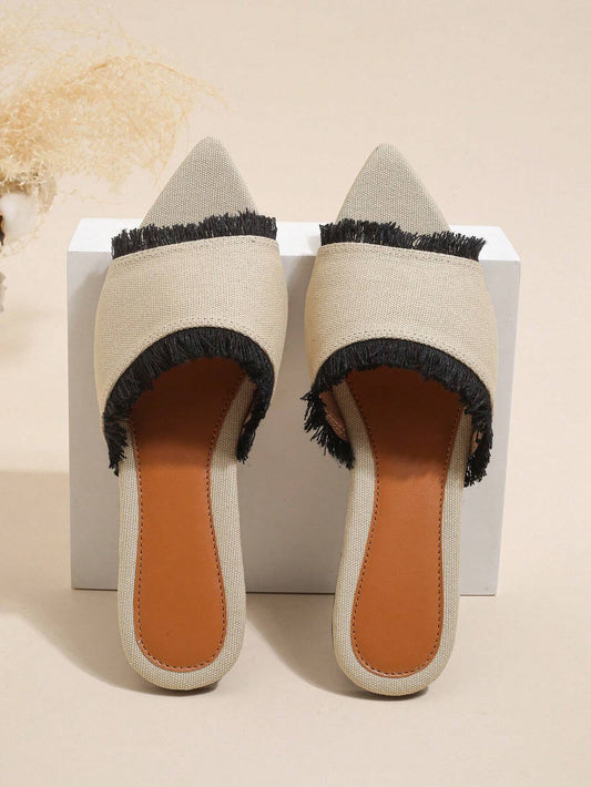 Women's Pointed Toe Slippers