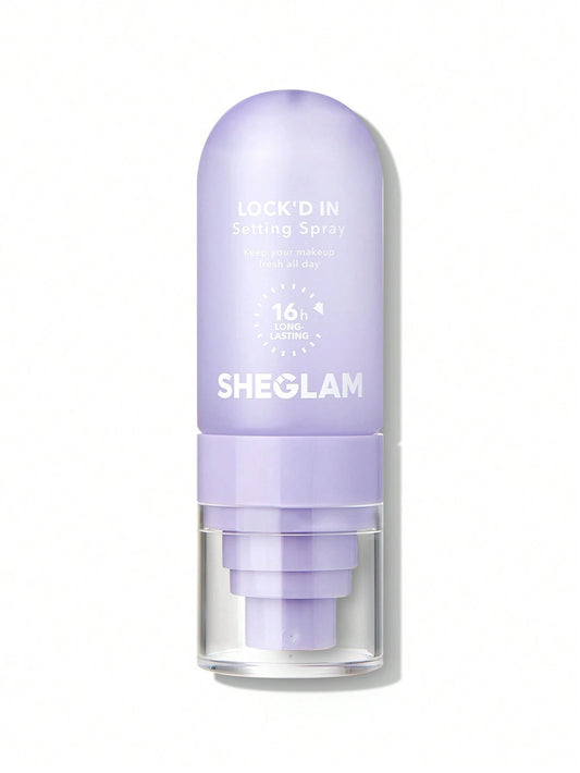 SHEGLAM Lock'd In Setting Spray Mattifying Effect Quick-Drying Long Lasting Makeup Locking Spray Oil-Control