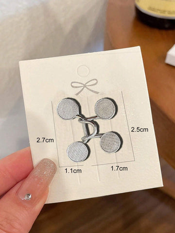 1Pc Invisible Adjustable Waist Reduction Buckle Pin (Without Cardboard)