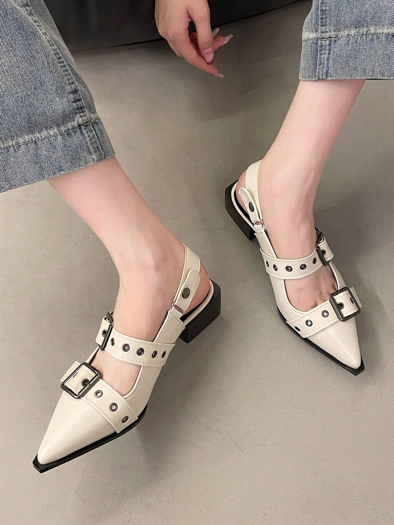 Women's High-heeled Single Shoes