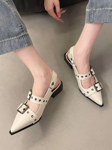 Women's High-heeled Single Shoes