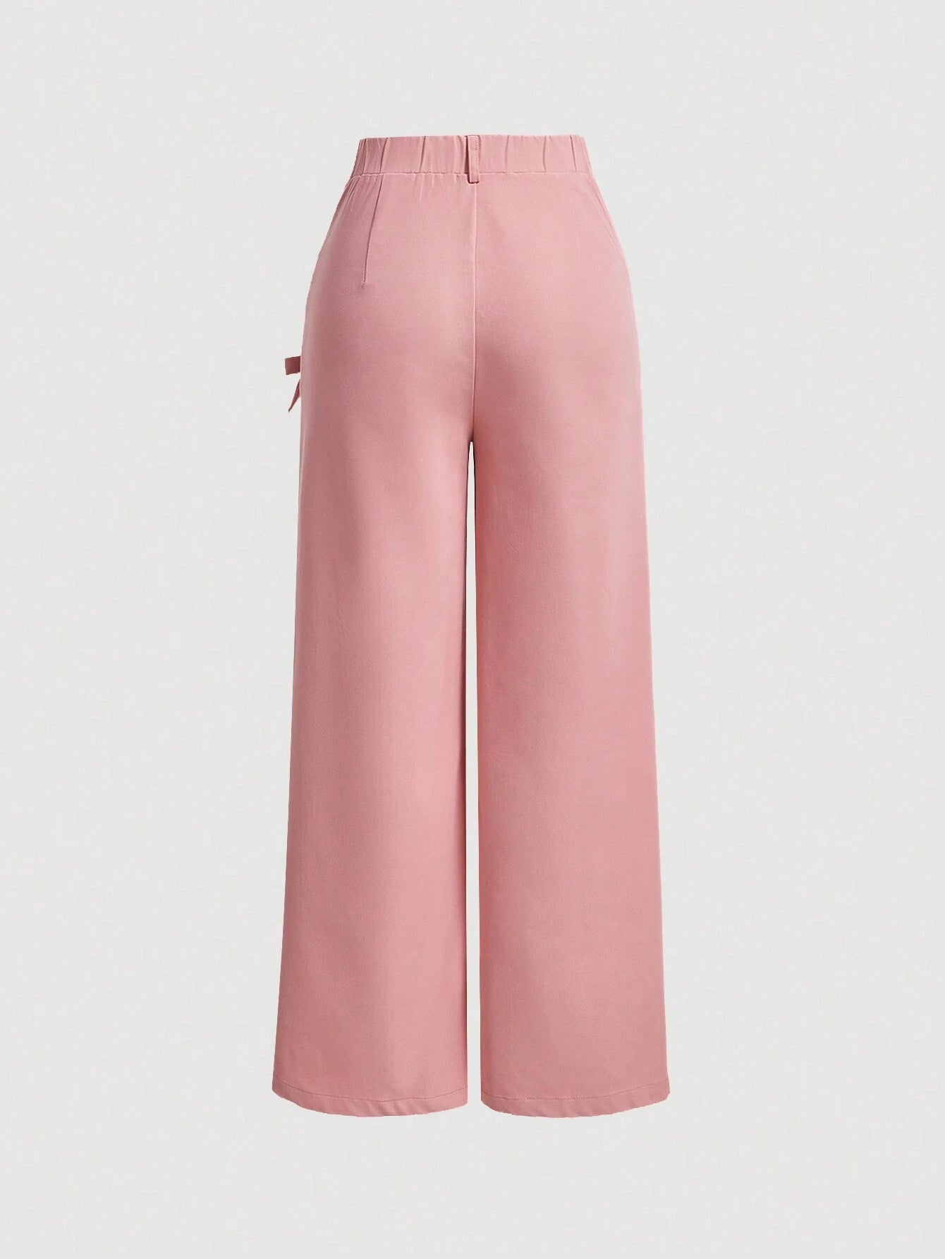 MOD Bow Front Pink Spring Break Wide Leg Pants