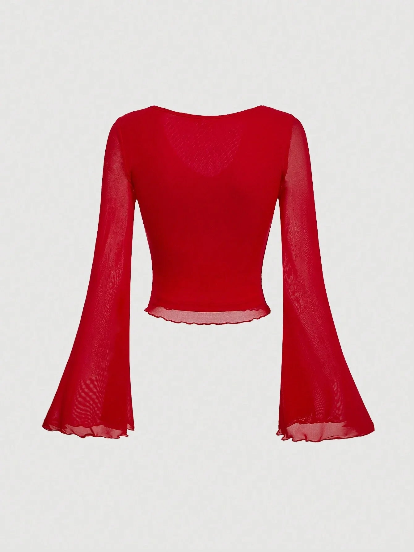 MOD Women's Front Tie Bell Sleeve T-Shirt