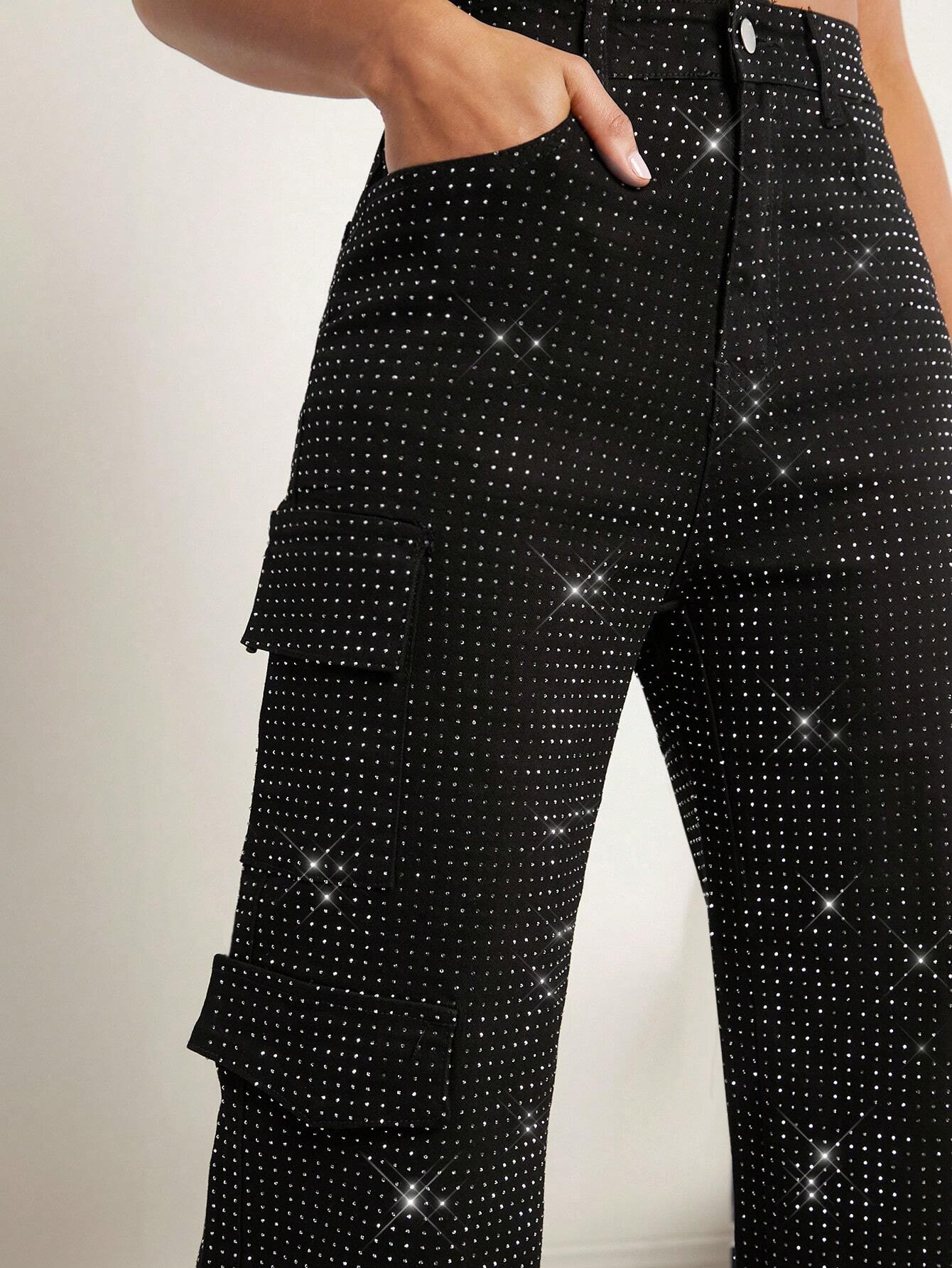 Haute Women's Flap Pocket Straight-Leg Jeans