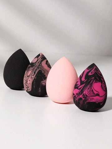 Makeup Sponge,4PCS Makeup Sponge set face sponge Beauty Sponges Egg Shaped Makeup Blender